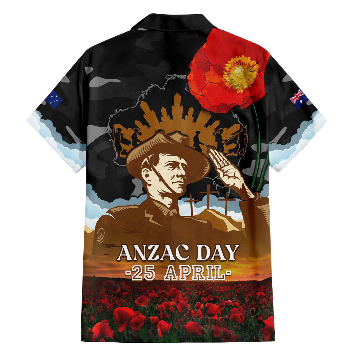 australia-anzac-day-family-matching-long-sleeve-bodycon-dress-and-hawaiian-shirt-lest-we-forget-australian-army-corps