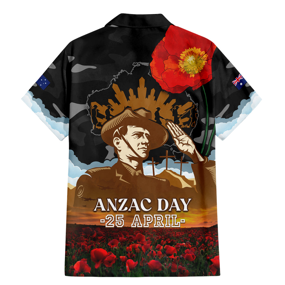 australia-anzac-day-family-matching-mermaid-dress-and-hawaiian-shirt-lest-we-forget-australian-army-corps