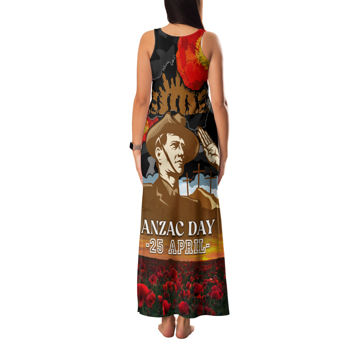 australia-anzac-day-family-matching-tank-maxi-dress-and-hawaiian-shirt-lest-we-forget-australian-army-corps