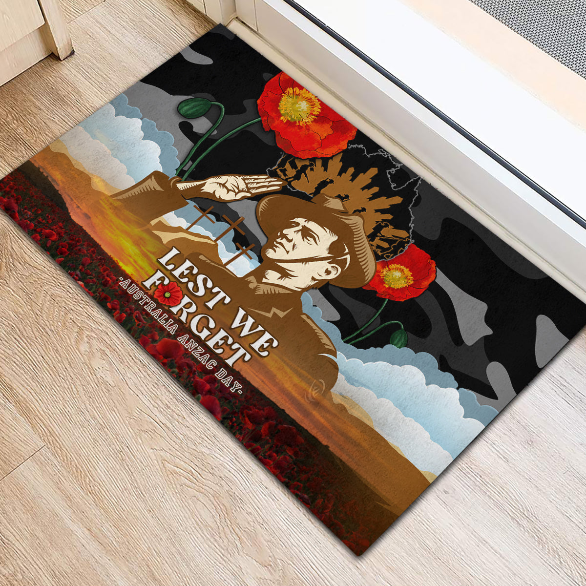 australia-anzac-day-rubber-doormat-lest-we-forget-australian-army-corps