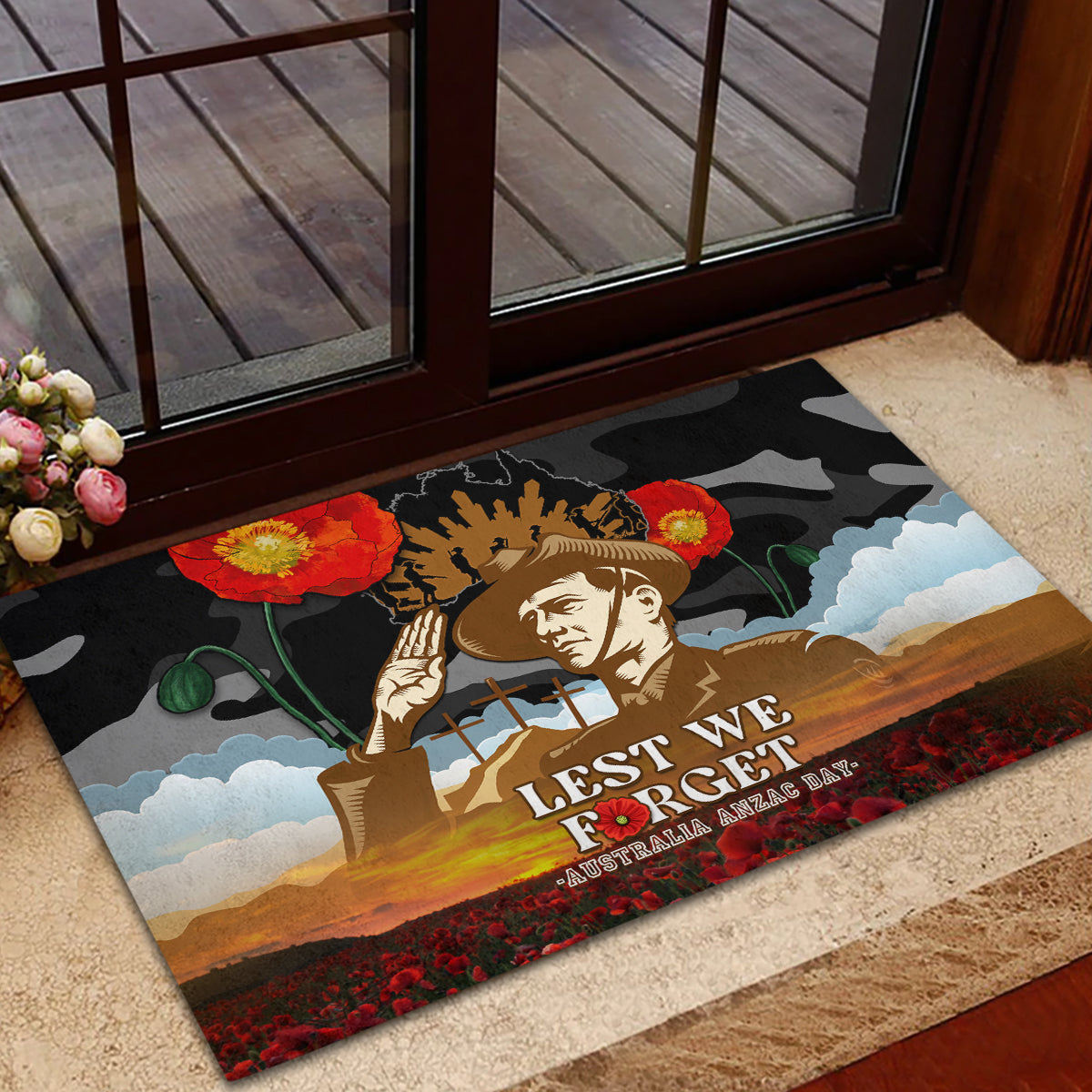 australia-anzac-day-rubber-doormat-lest-we-forget-australian-army-corps