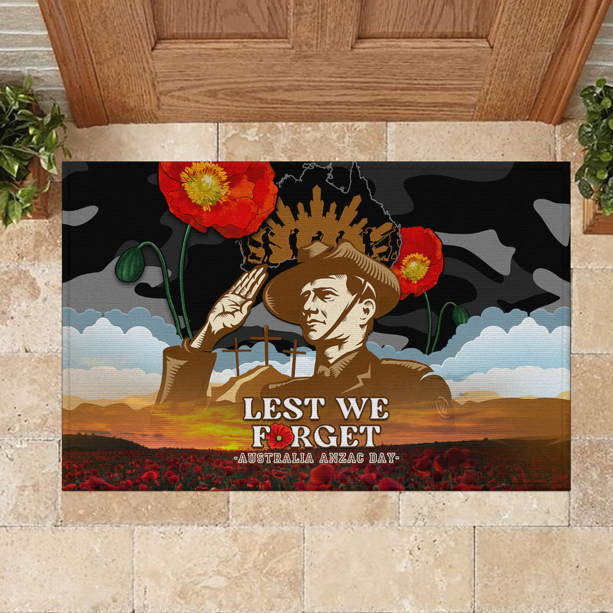 australia-anzac-day-rubber-doormat-lest-we-forget-australian-army-corps