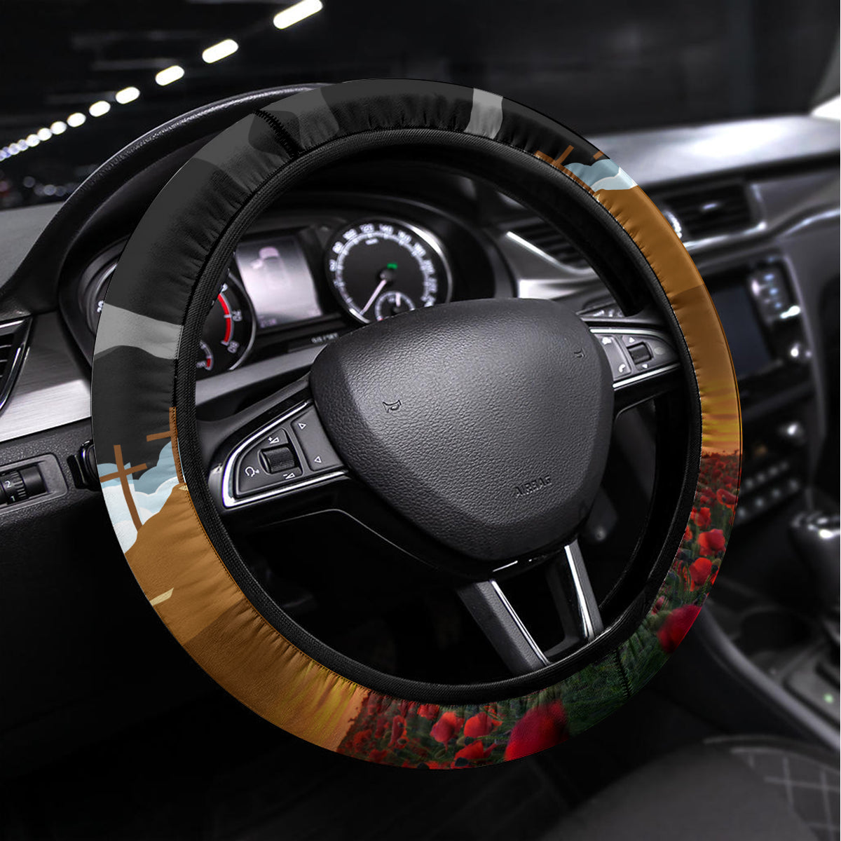 australia-anzac-day-steering-wheel-cover-lest-we-forget-australian-army-corps