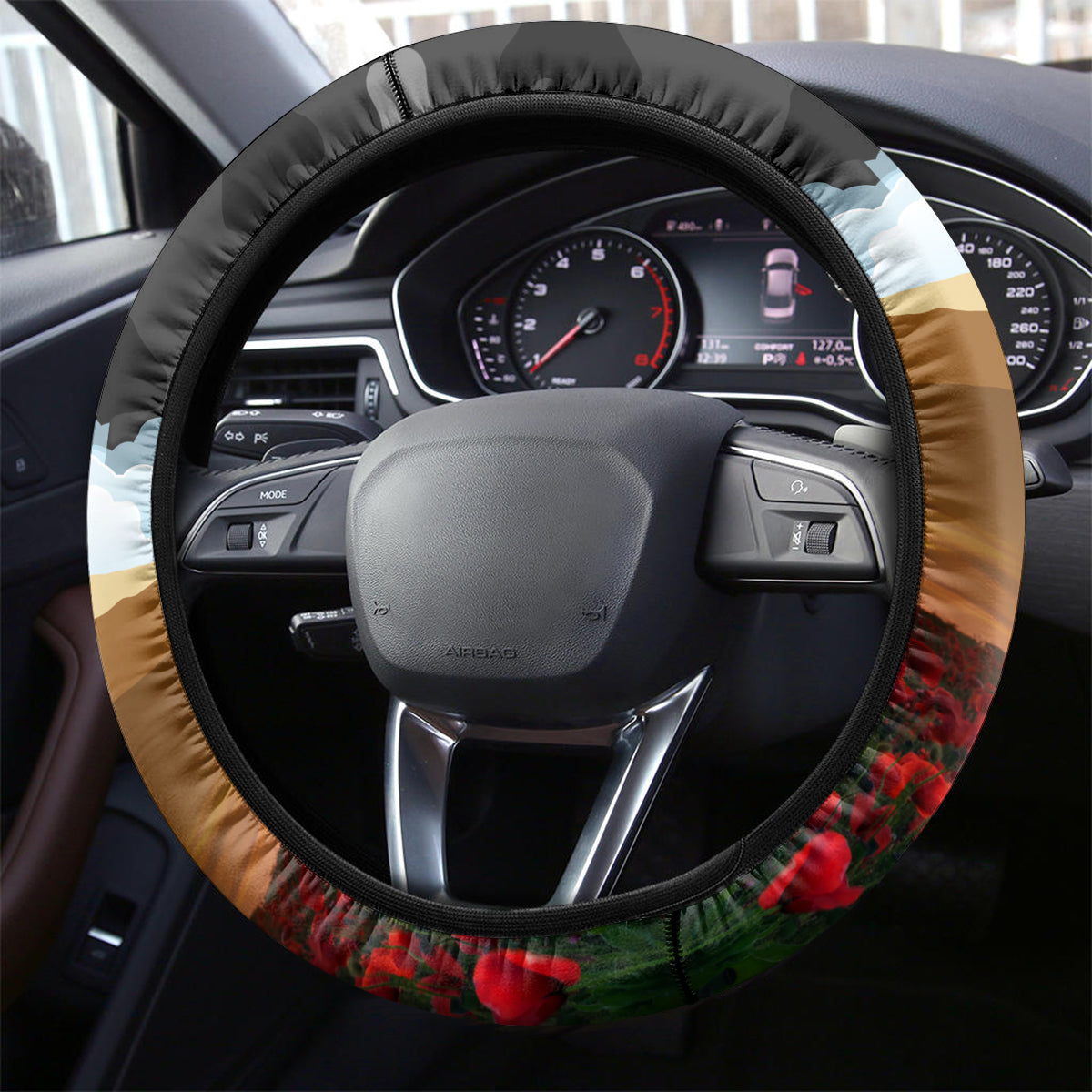australia-anzac-day-steering-wheel-cover-lest-we-forget-australian-army-corps