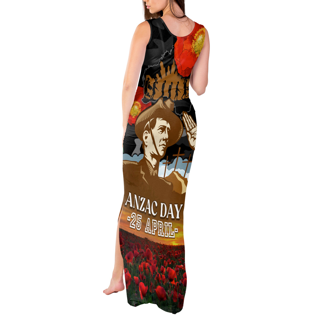 australia-anzac-day-tank-maxi-dress-lest-we-forget-australian-army-corps