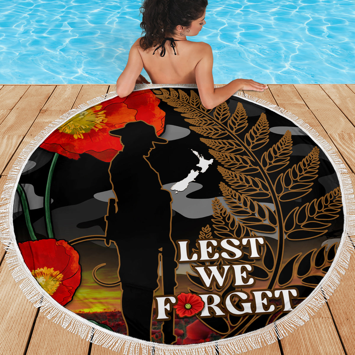 new-zealand-anzac-day-beach-blanket-lest-we-forget-silver-fern-with-camouflage