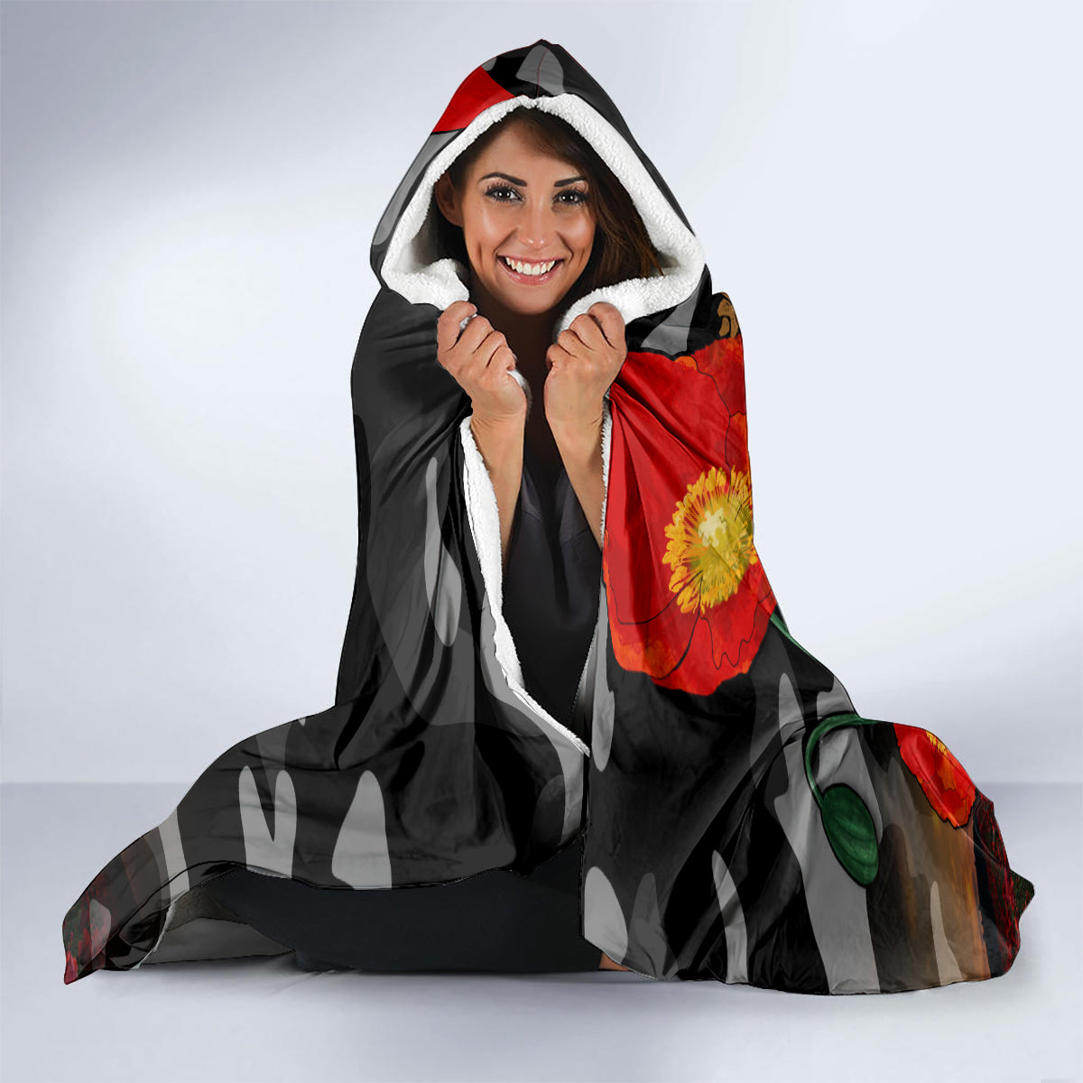 new-zealand-anzac-day-hooded-blanket-lest-we-forget-silver-fern-with-camouflage