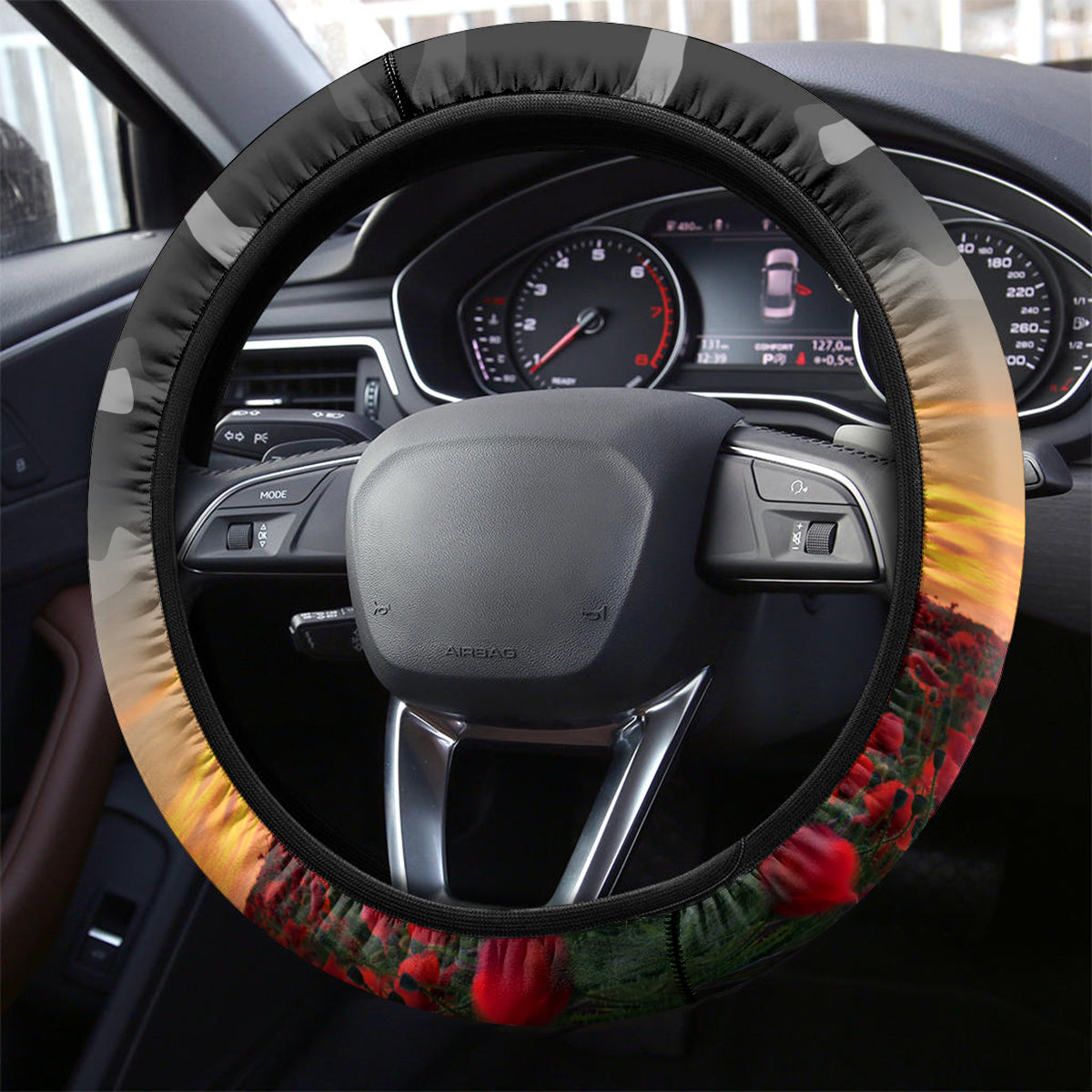 new-zealand-anzac-day-steering-wheel-cover-lest-we-forget-silver-fern-with-camouflage