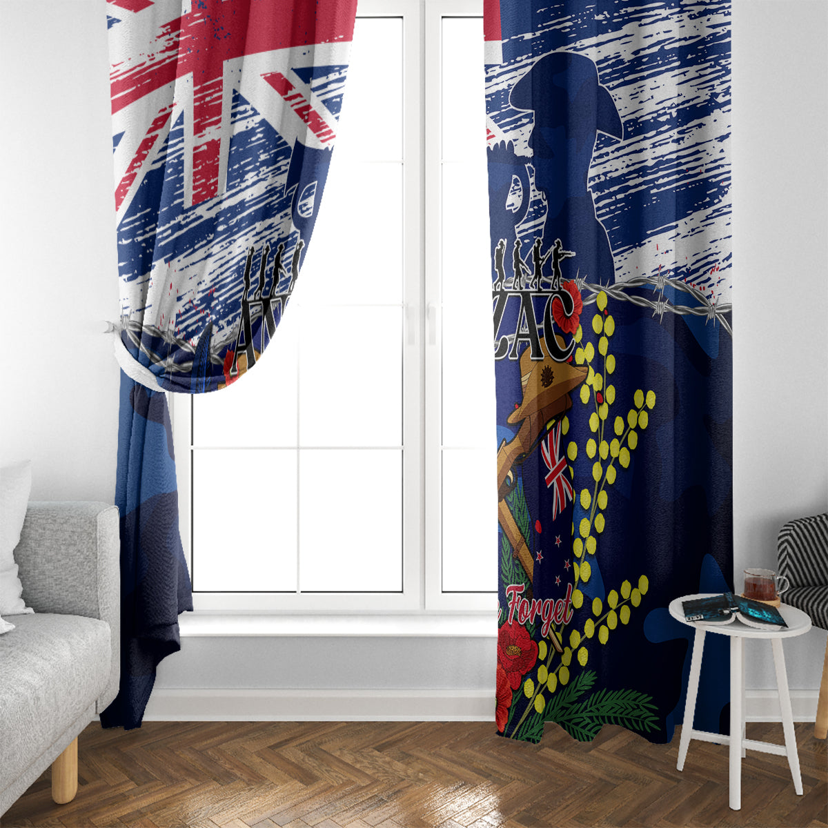 australia-and-new-zealand-anzac-day-window-curtain-lest-we-forget-silver-fern-with-golden-wattle