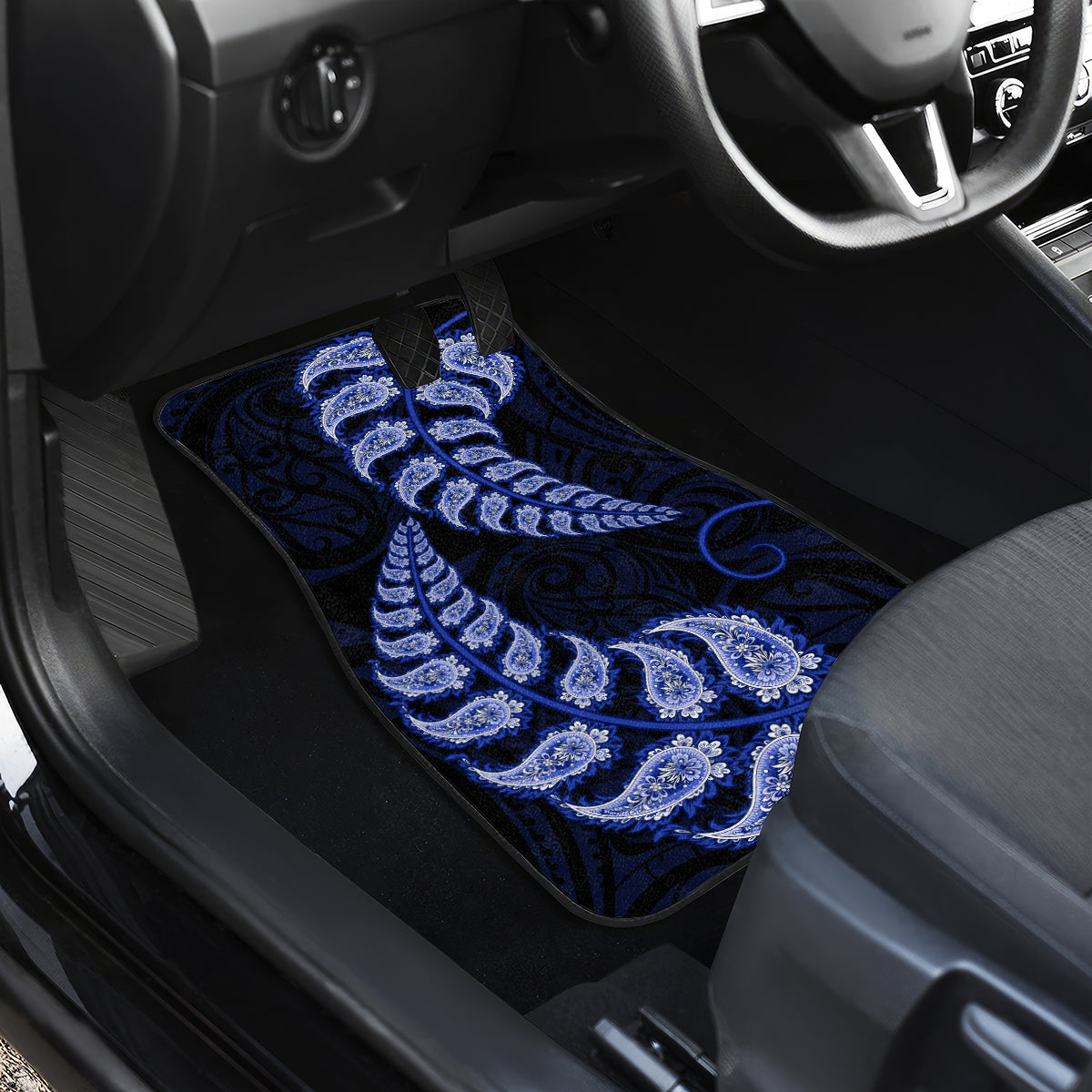 blue-new-zealand-paisley-silver-fern-car-mats-aotearoa-maori