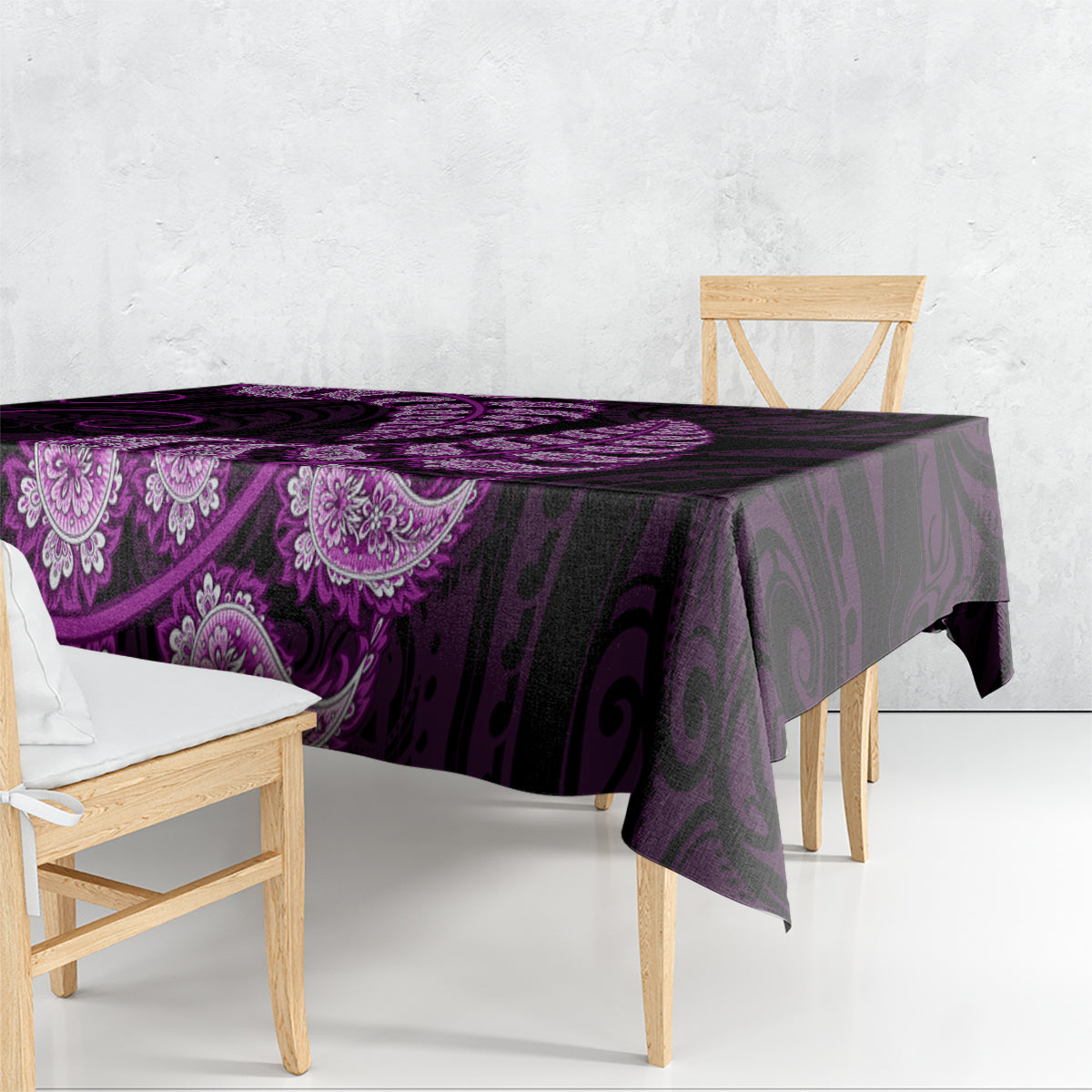 purple-new-zealand-paisley-silver-fern-tablecloth-aotearoa-maori