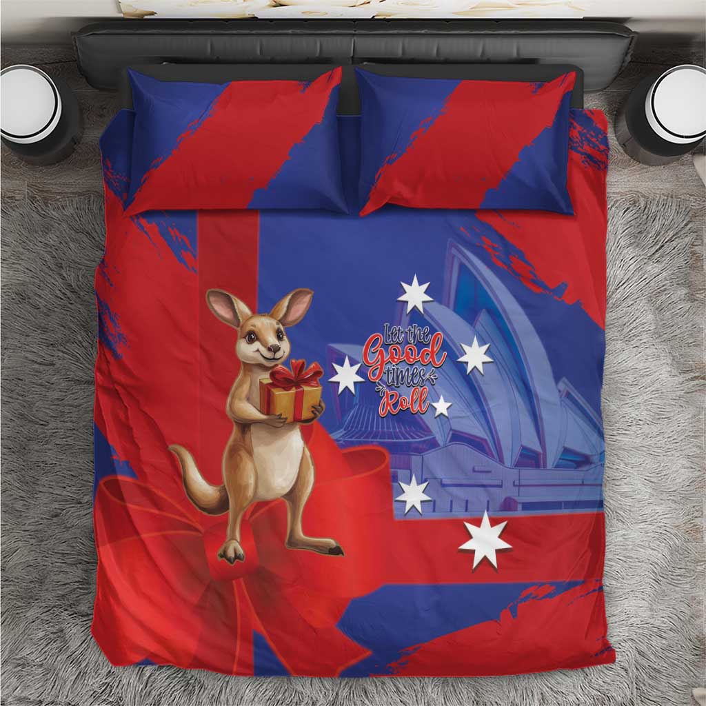 Happy Boxing Day Australia Bedding Set Let The Good Time Roll! - Vibe Hoodie Shop