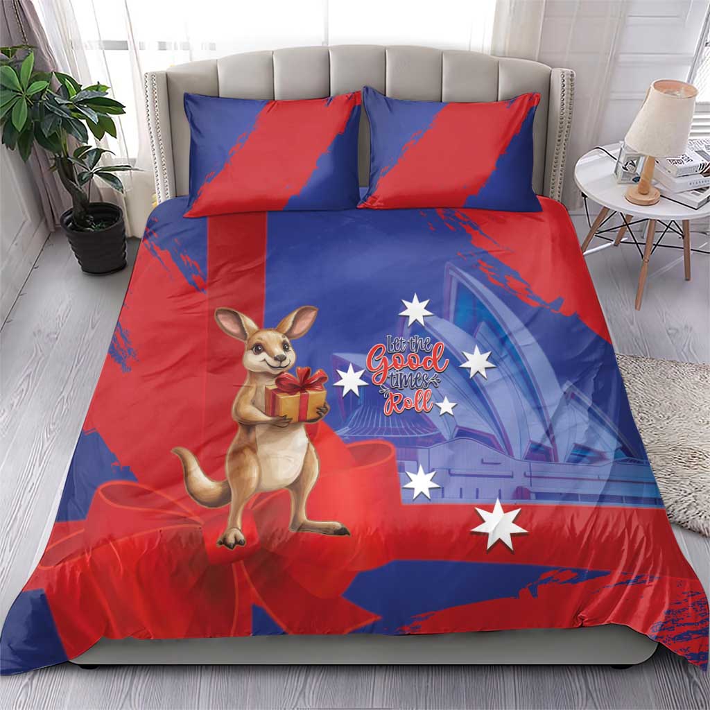 Happy Boxing Day Australia Bedding Set Let The Good Time Roll! - Vibe Hoodie Shop