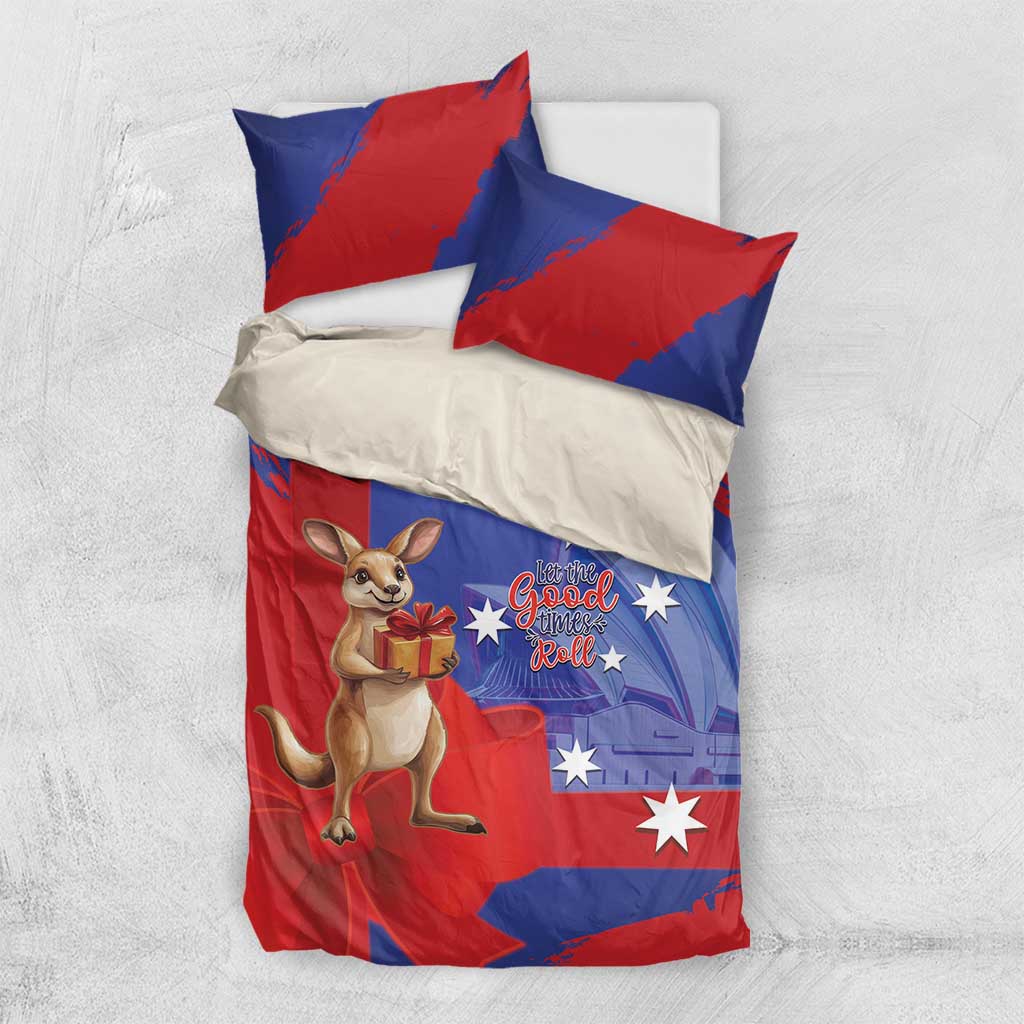 Happy Boxing Day Australia Bedding Set Let The Good Time Roll! - Vibe Hoodie Shop