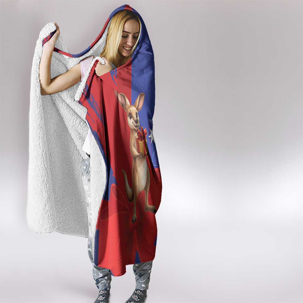 Happy Boxing Day Australia Hooded Blanket Let The Good Time Roll!