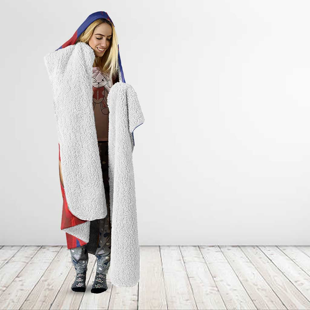 Happy Boxing Day Australia Hooded Blanket Let The Good Time Roll!