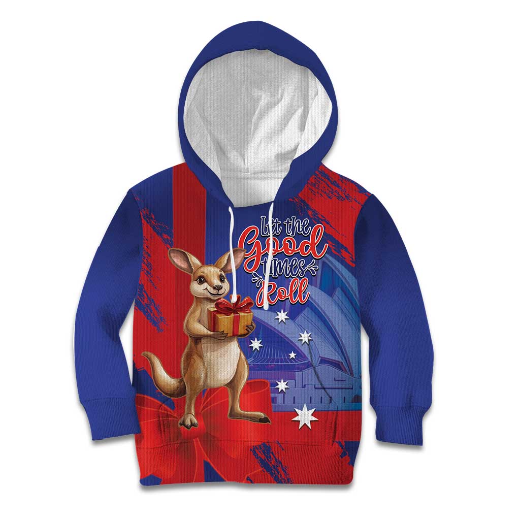 Happy Boxing Day Australia Kid Hoodie Let The Good Time Roll! - Vibe Hoodie Shop