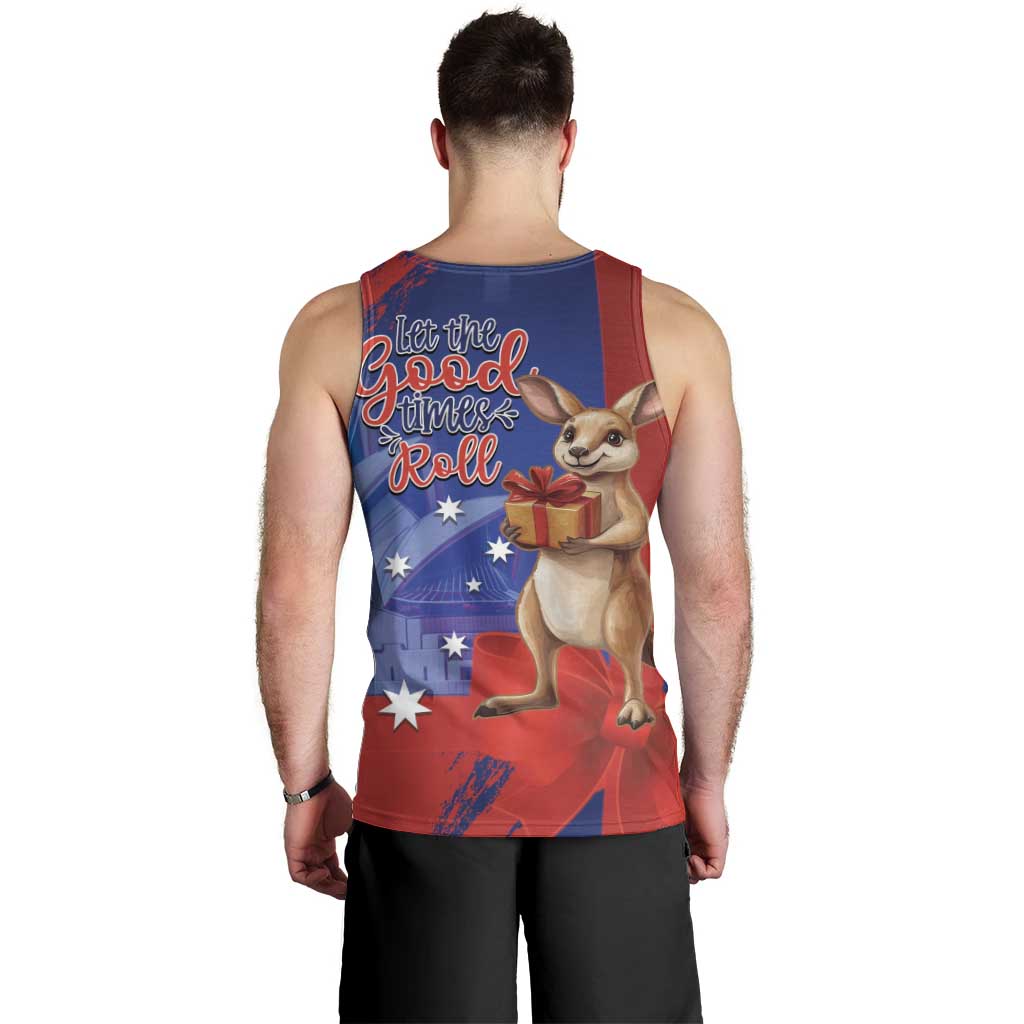 Happy Boxing Day Australia Men Tank Top Let The Good Time Roll! - Vibe Hoodie Shop