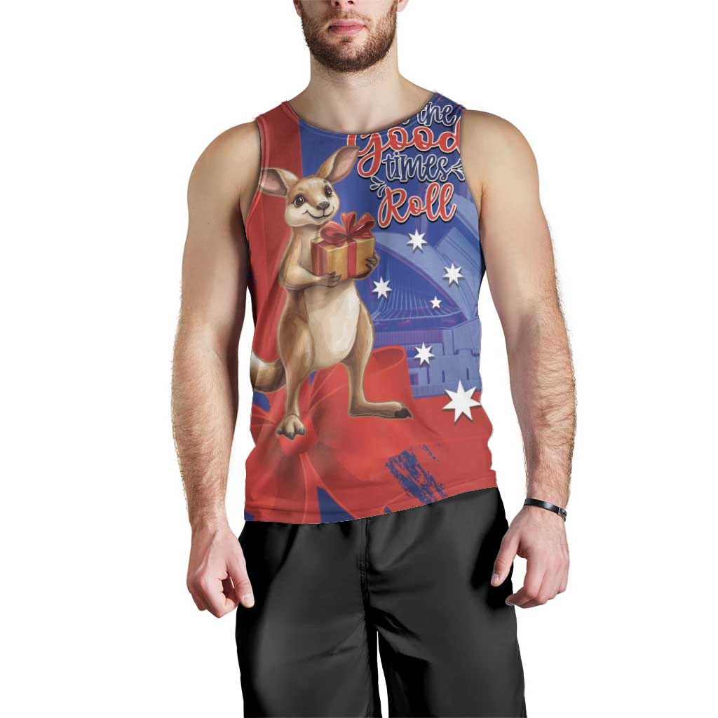 Happy Boxing Day Australia Men Tank Top Let The Good Time Roll! - Vibe Hoodie Shop