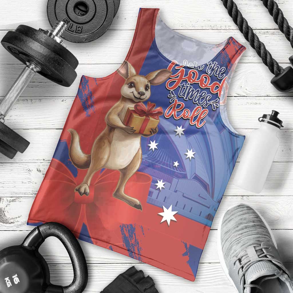 Happy Boxing Day Australia Men Tank Top Let The Good Time Roll! - Vibe Hoodie Shop