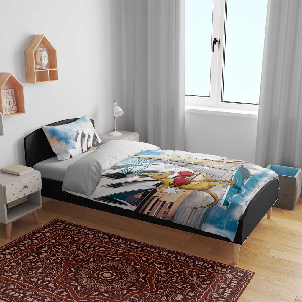 Australia Sailing Bedding Set Life Is Better On A Boat - Vibe Hoodie Shop