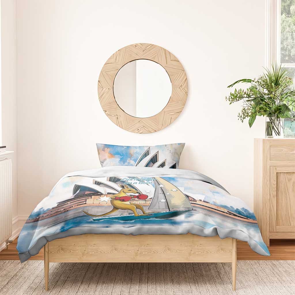 Australia Sailing Bedding Set Life Is Better On A Boat - Vibe Hoodie Shop