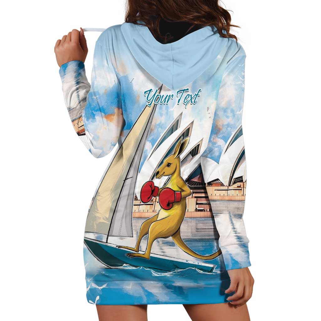 Personalised Australia Sailing Hoodie Dress Life Is Better On A Boat - Vibe Hoodie Shop