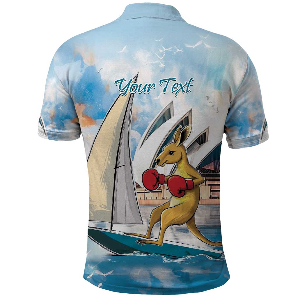 Personalised Australia Sailing Polo Shirt Life Is Better On A Boat - Vibe Hoodie Shop