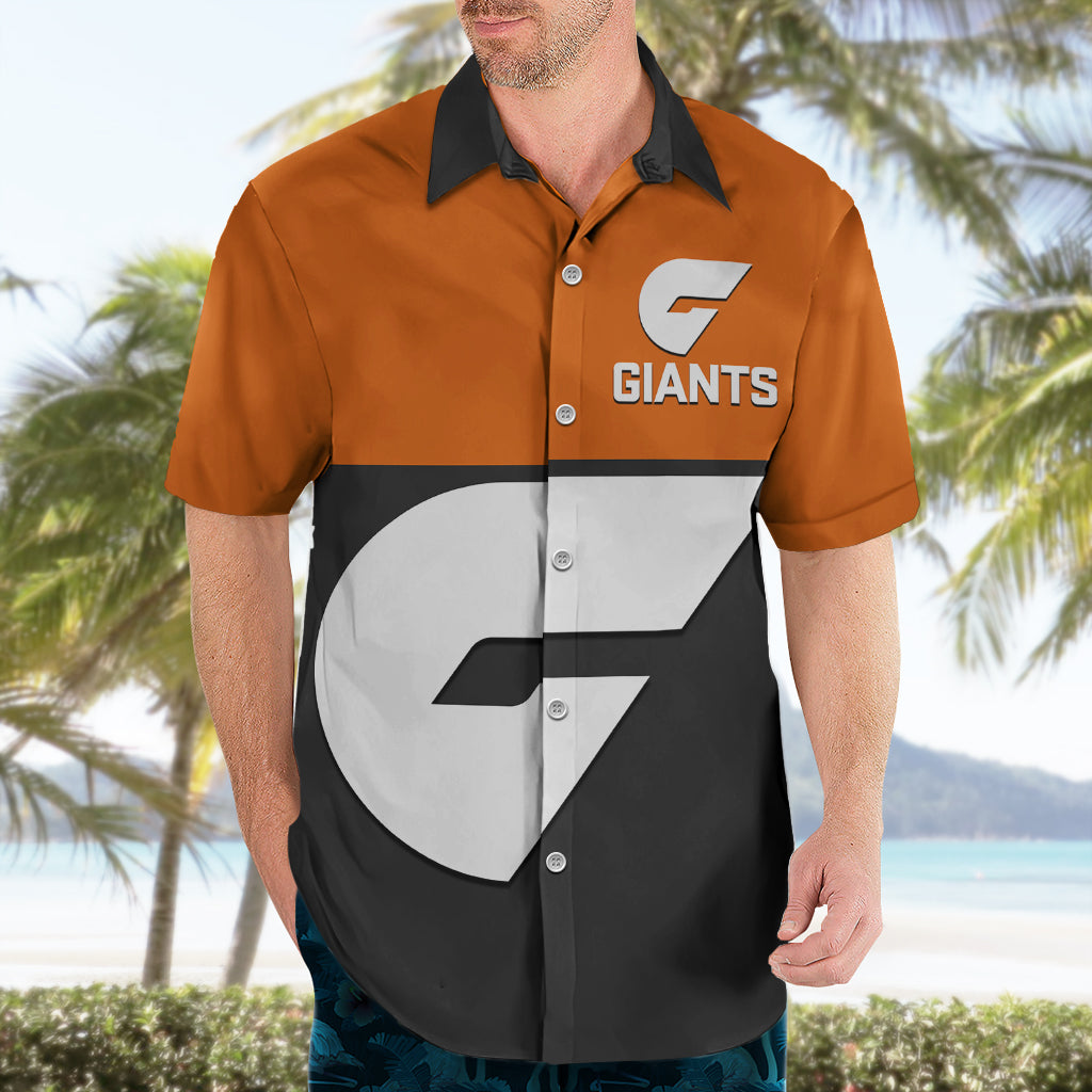 Personalised GWS Giants Football 2023 Hawaiian Shirt Sporty Style - Vibe Hoodie Shop
