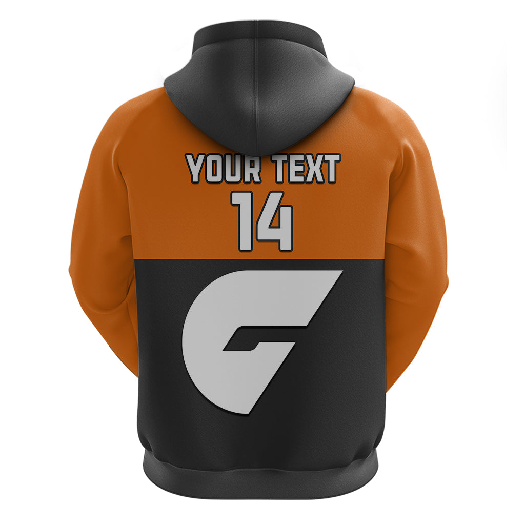 Personalised GWS Giants Football 2023 Hoodie Sporty Style - Vibe Hoodie Shop