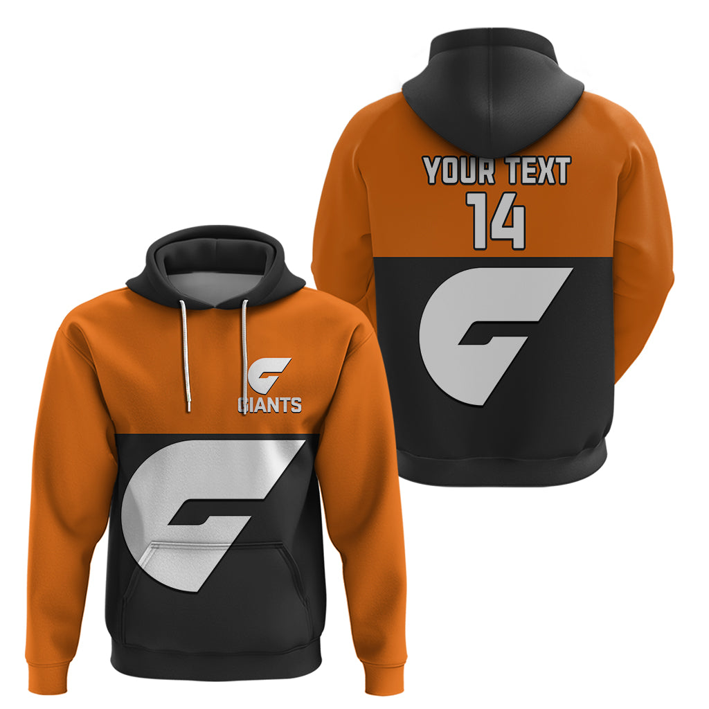Personalised GWS Giants Football 2023 Hoodie Sporty Style - Vibe Hoodie Shop