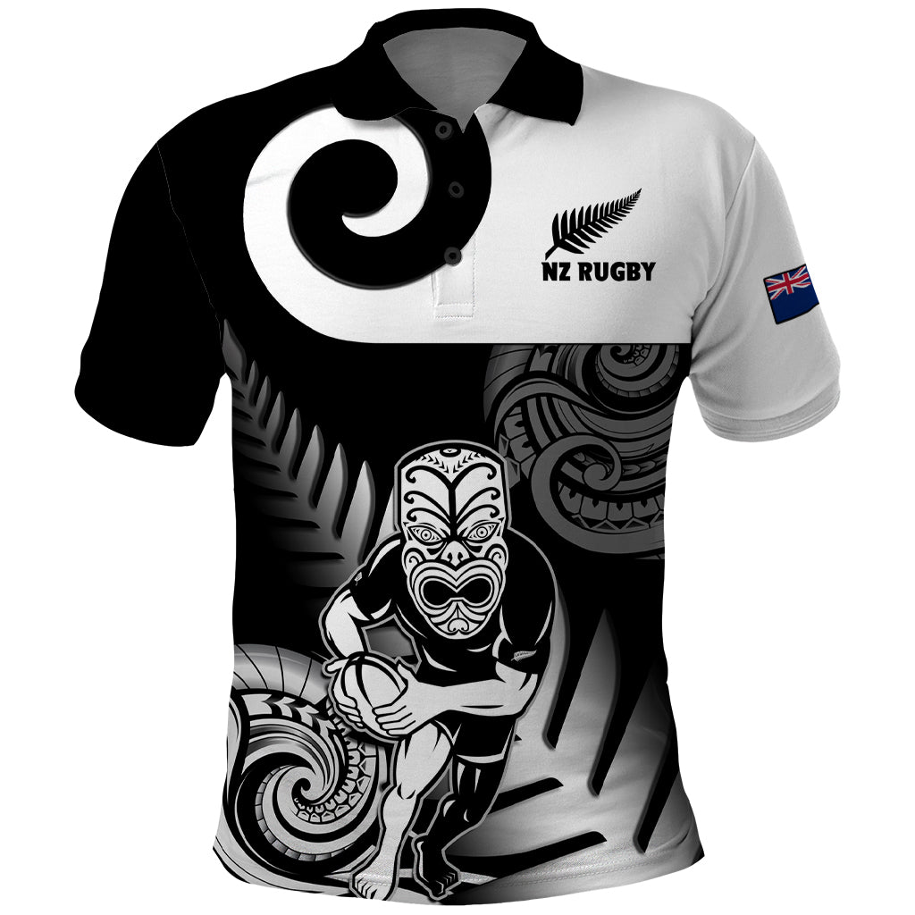 New Zealand Silver Fern Rugby Polo Shirt Go Champions NZ All Black Maori Koru - Vibe Hoodie Shop
