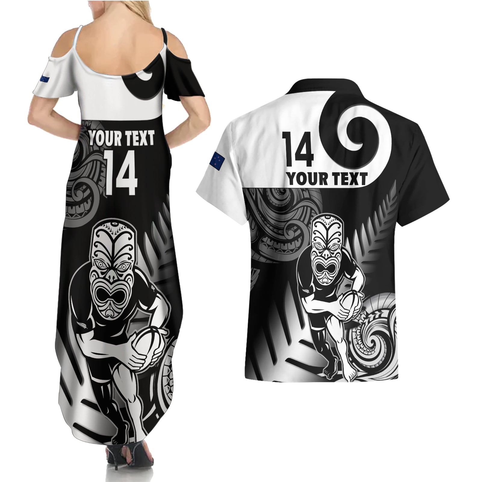 custom-new-zealand-silver-fern-rugby-couples-matching-summer-maxi-dress-and-hawaiian-shirt-go-champions-nz-all-black-maori-koru