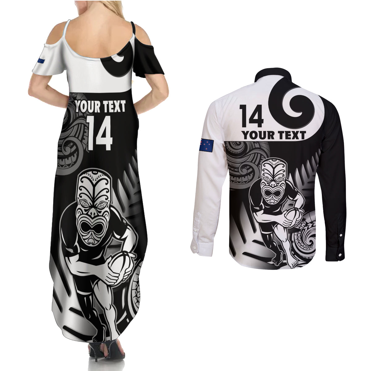 custom-new-zealand-silver-fern-rugby-couples-matching-summer-maxi-dress-and-long-sleeve-button-shirts-go-champions-nz-all-black-maori-koru