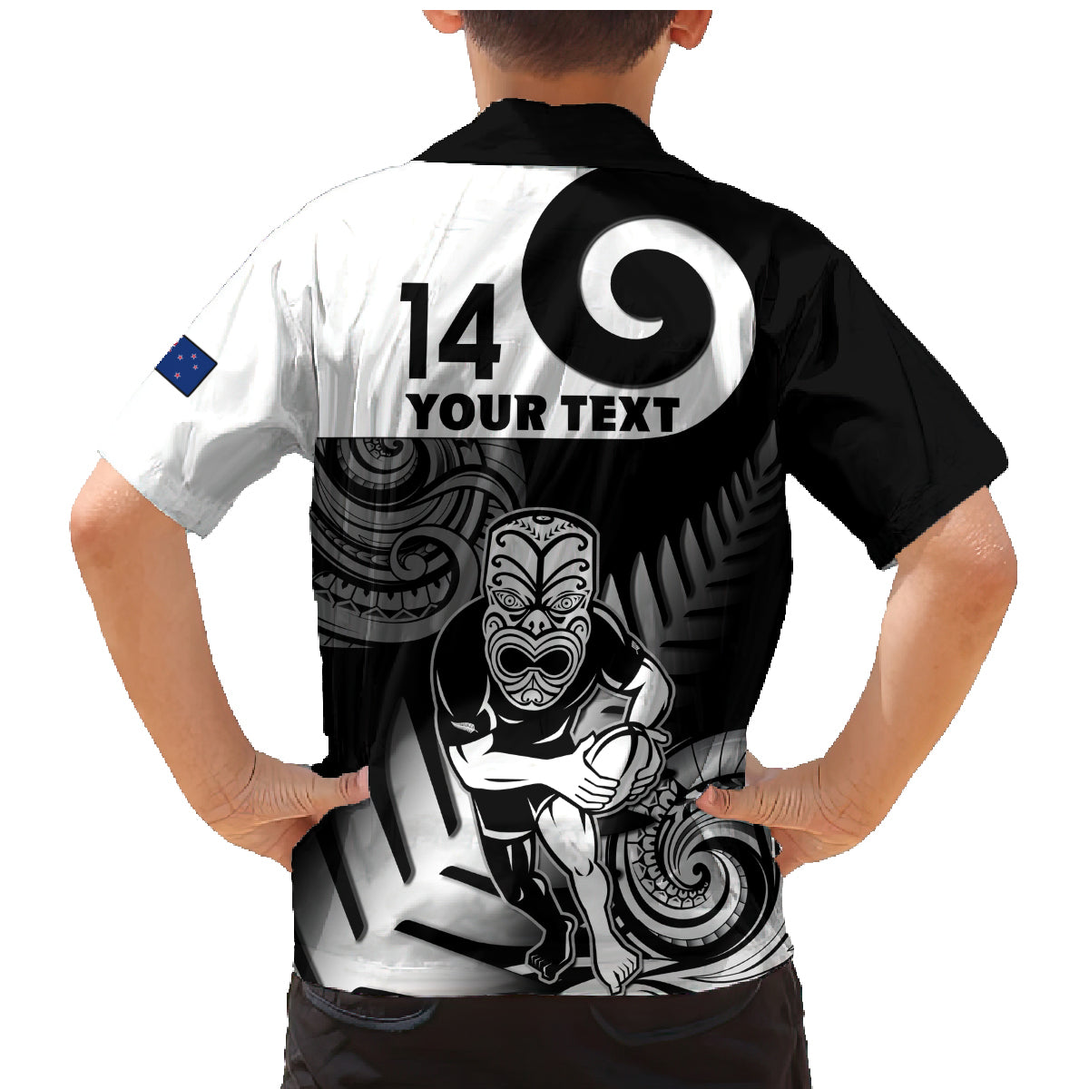 custom-new-zealand-silver-fern-rugby-family-matching-mermaid-dress-and-hawaiian-shirt-go-champions-nz-all-black-maori-koru