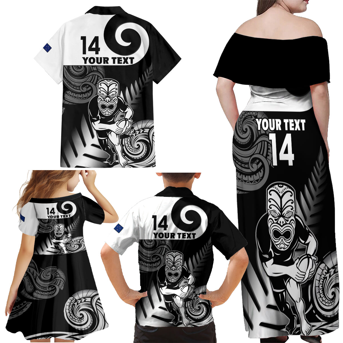 custom-new-zealand-silver-fern-rugby-family-matching-off-shoulder-maxi-dress-and-hawaiian-shirt-go-champions-nz-all-black-maori-koru