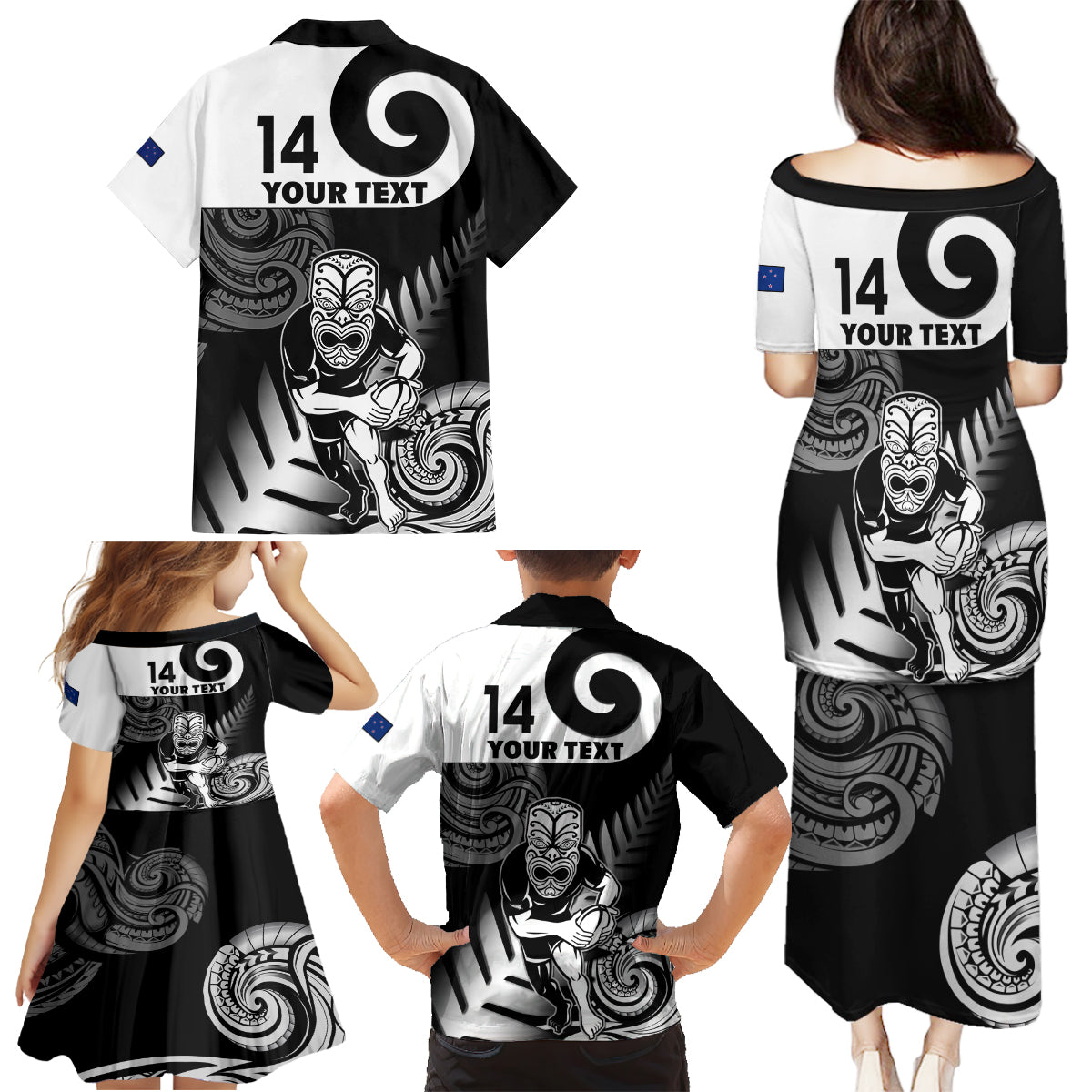 custom-new-zealand-silver-fern-rugby-family-matching-puletasi-dress-and-hawaiian-shirt-go-champions-nz-all-black-maori-koru