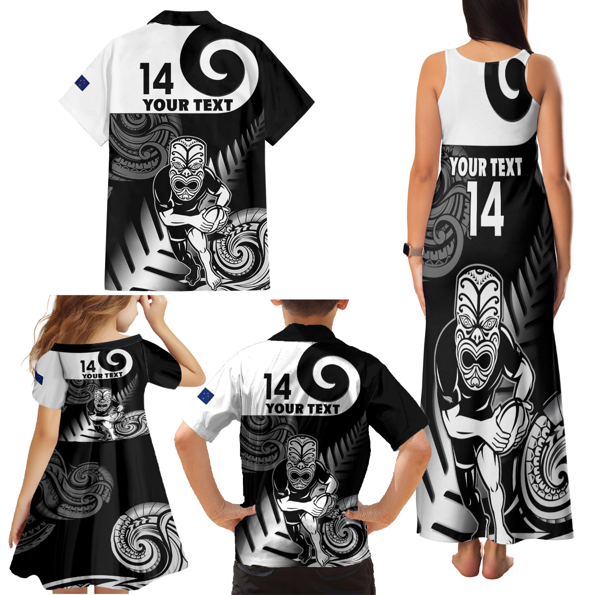 custom-new-zealand-silver-fern-rugby-family-matching-tank-maxi-dress-and-hawaiian-shirt-go-champions-nz-all-black-maori-koru