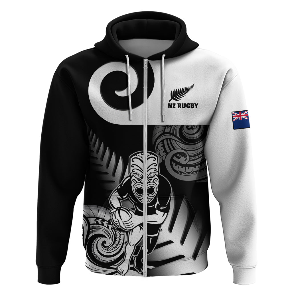 Custom New Zealand Silver Fern Rugby Hoodie Go Champions NZ All Black Maori Koru - Vibe Hoodie Shop