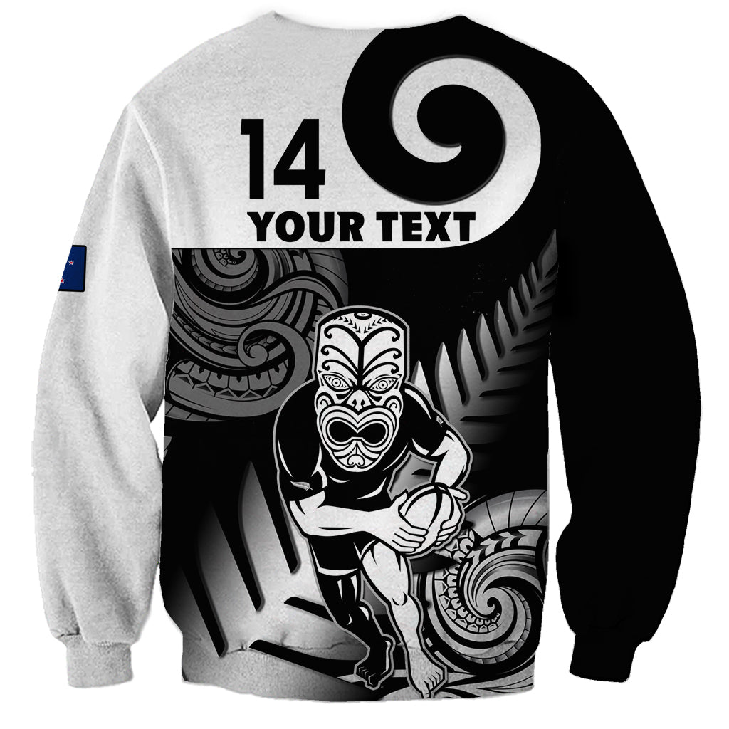 Custom New Zealand Silver Fern Rugby Sweatshirt Go Champions NZ All Black Maori Koru - Vibe Hoodie Shop