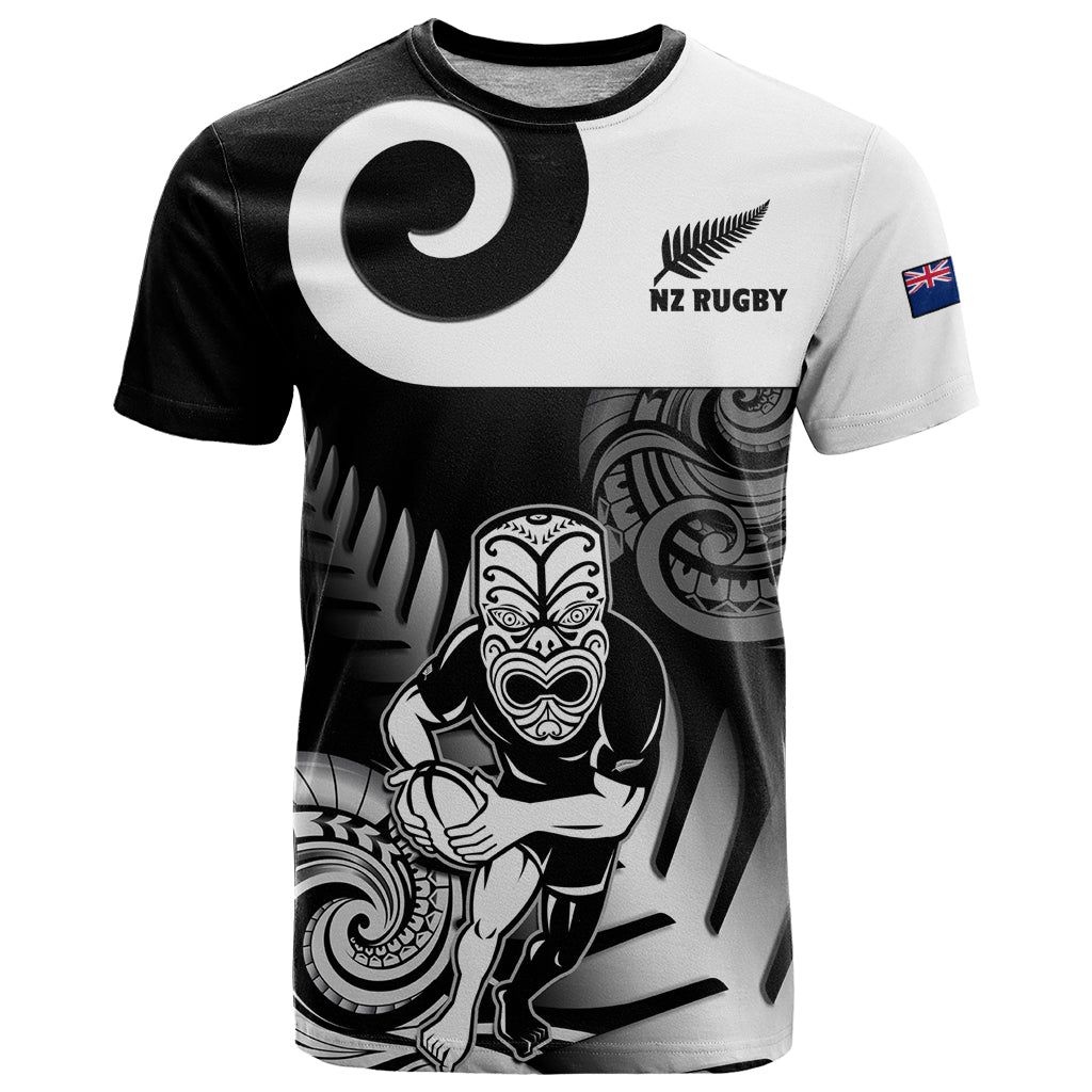 Custom New Zealand Silver Fern Rugby T Shirt Go Champions NZ All Black Maori Koru - Vibe Hoodie Shop