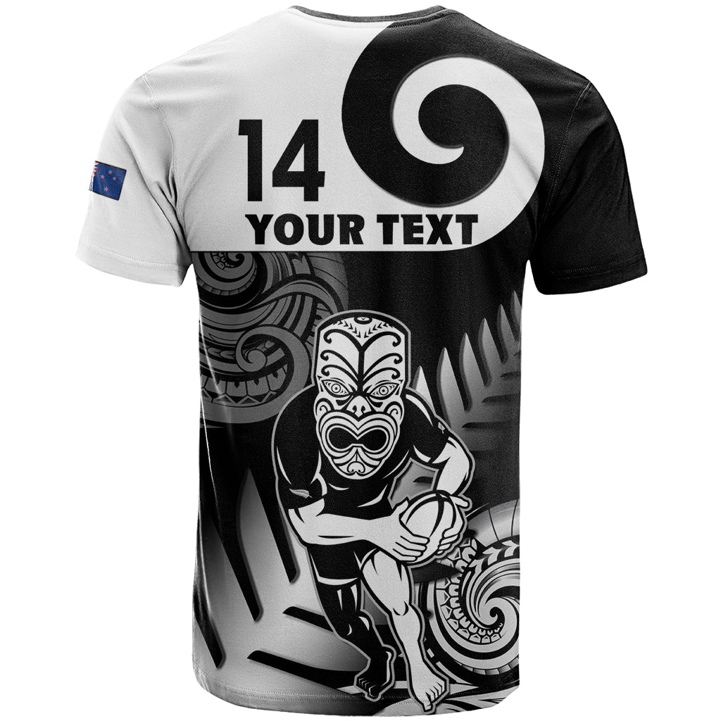 Custom New Zealand Silver Fern Rugby T Shirt Go Champions NZ All Black Maori Koru - Vibe Hoodie Shop