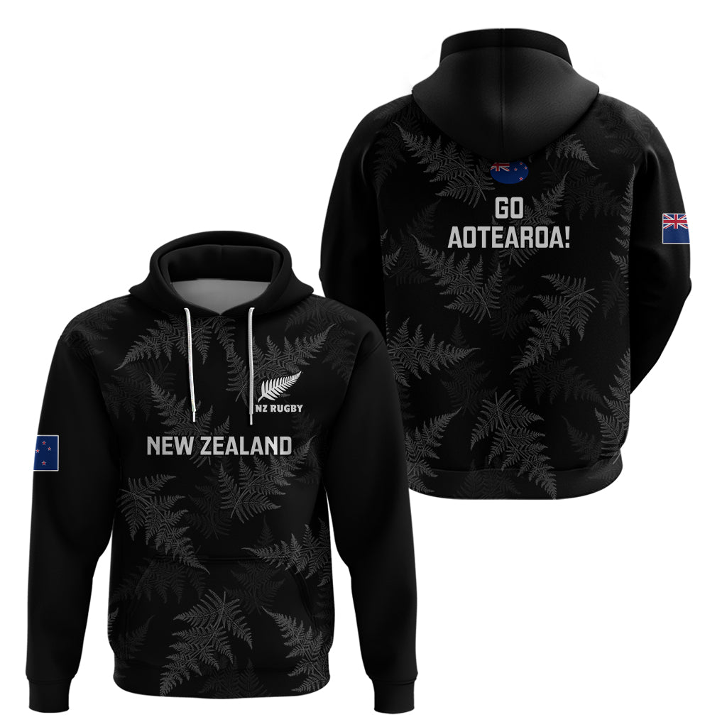 New Zealand Silver Fern Rugby Hoodie 2023 Go Aotearoa Champions World Cup - Vibe Hoodie Shop
