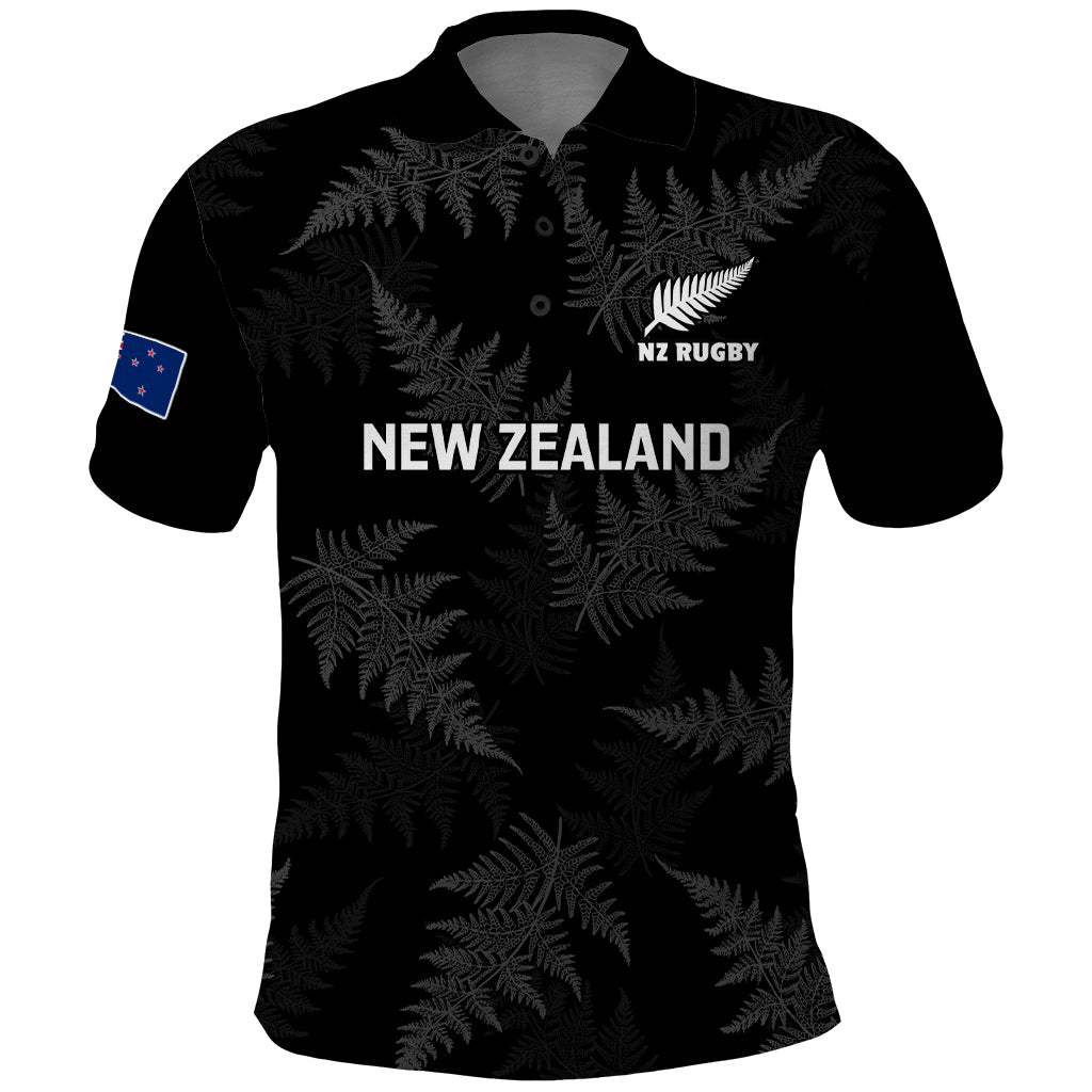 New Zealand Silver Fern Rugby Polo Shirt 2023 Go Aotearoa Champions World Cup - Vibe Hoodie Shop