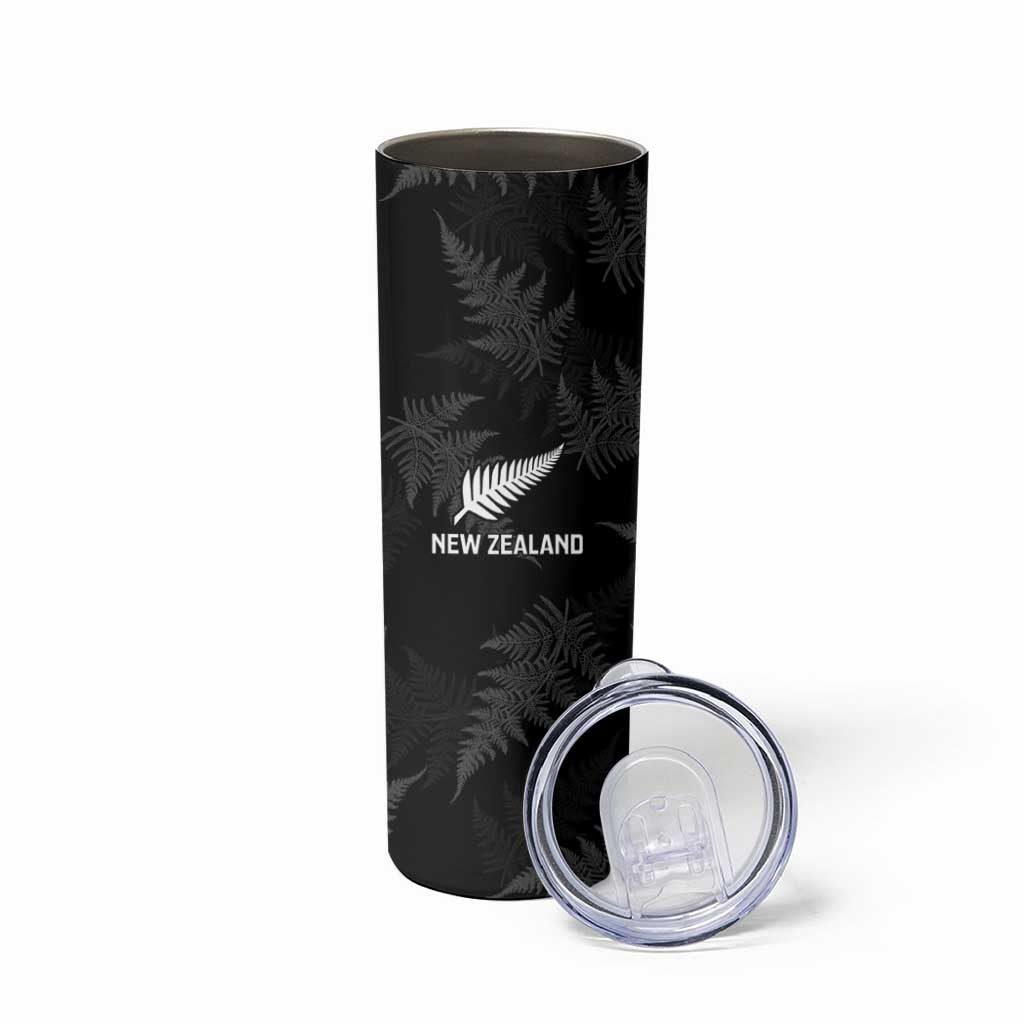 New Zealand Silver Fern Rugby Skinny Tumbler Go Aotearoa Champions World Cup