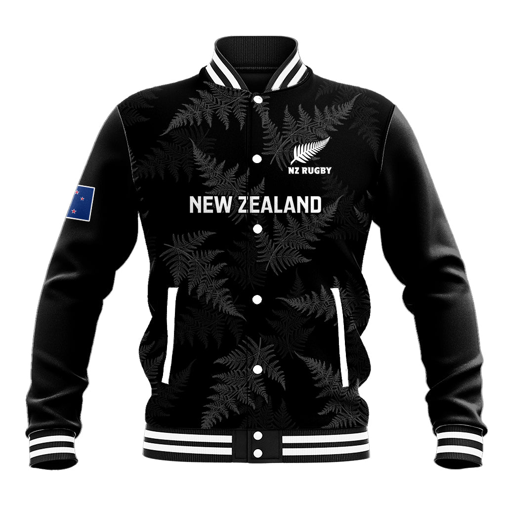 Custom New Zealand Silver Fern Rugby Baseball Jacket 2023 Go Aotearoa Champions World Cup - Vibe Hoodie Shop