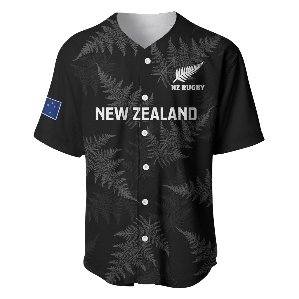 Custom New Zealand Silver Fern Rugby Baseball Jersey 2023 Go Aotearoa Champions World Cup - Vibe Hoodie Shop