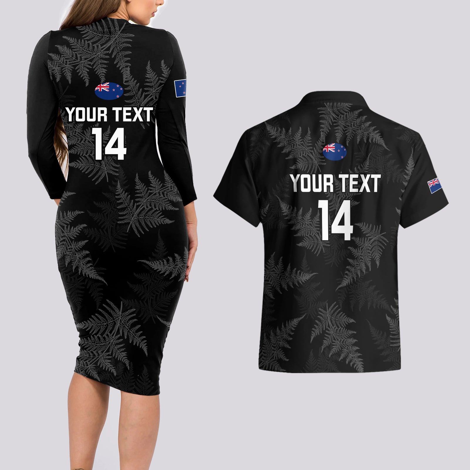 custom-new-zealand-silver-fern-rugby-couples-matching-long-sleeve-bodycon-dress-and-hawaiian-shirt-2023-go-aotearoa-champions-world-cup