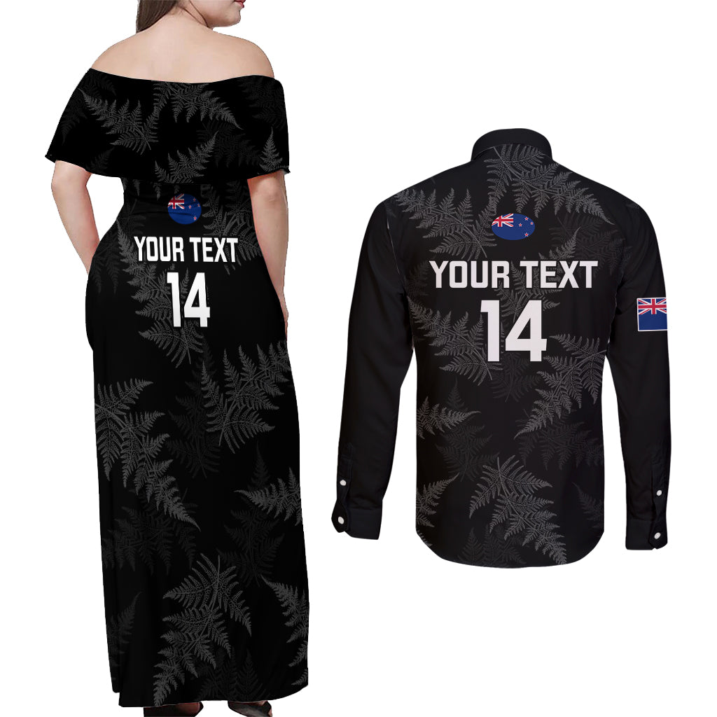 custom-new-zealand-silver-fern-rugby-couples-matching-off-shoulder-maxi-dress-and-long-sleeve-button-shirts-2023-go-aotearoa-champions-world-cup