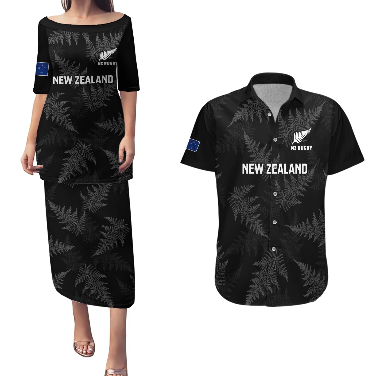 custom-new-zealand-silver-fern-rugby-couples-matching-puletasi-dress-and-hawaiian-shirt-2023-go-aotearoa-champions-world-cup